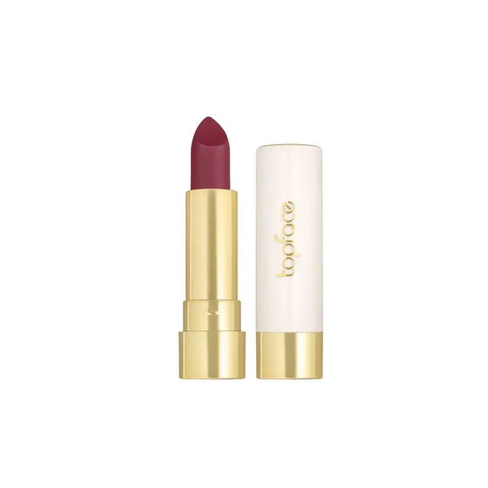 Topface Помада для губ матова Pro HD Soft Matte №22 Idol – Насичений бордовий