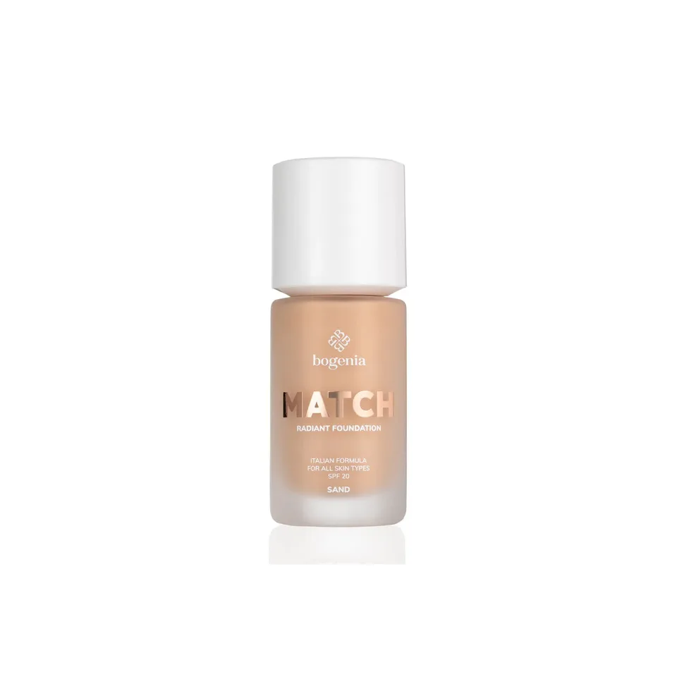 Bogenia Тональний крем MATCH Foundation №4 Sand