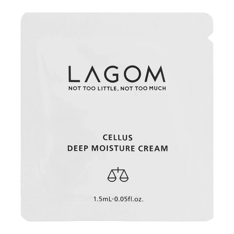 LAGOM Крем для обличчя (SACHET) LAGOM CELLUS DEEP MOISTURE CREAM Об’єм не уточнено