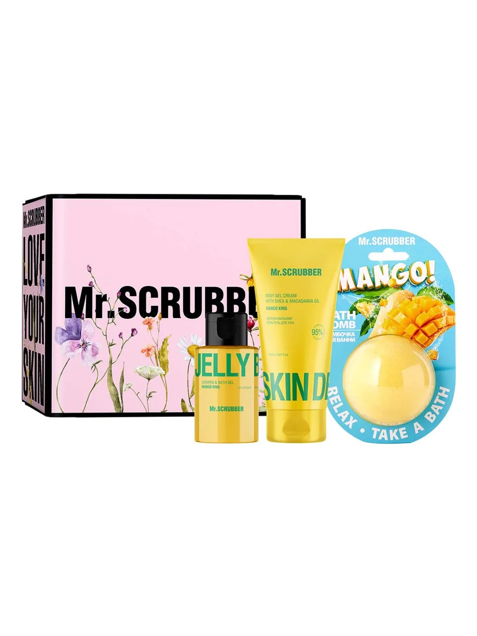 MR. SCRUBBER Подарунковий набір Sunny Mango
