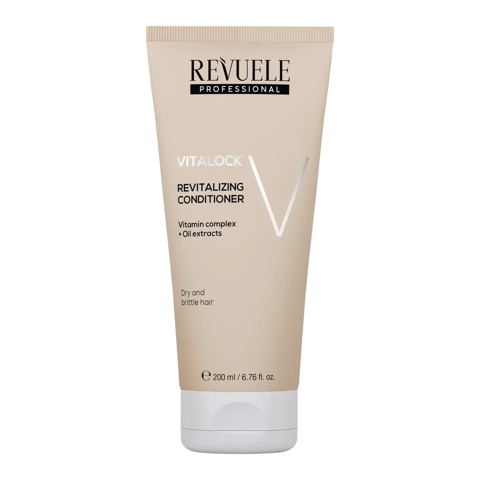 REVUELE Кондиціонер д/відновл.сух. та ламк. вол. HAIR PROFESSIONAL VITALOCK, 200 мл