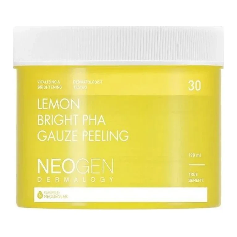 NEOGEN DERMALOGY LEMON BRIGHT PHA GAUZE PEELING 190 мл