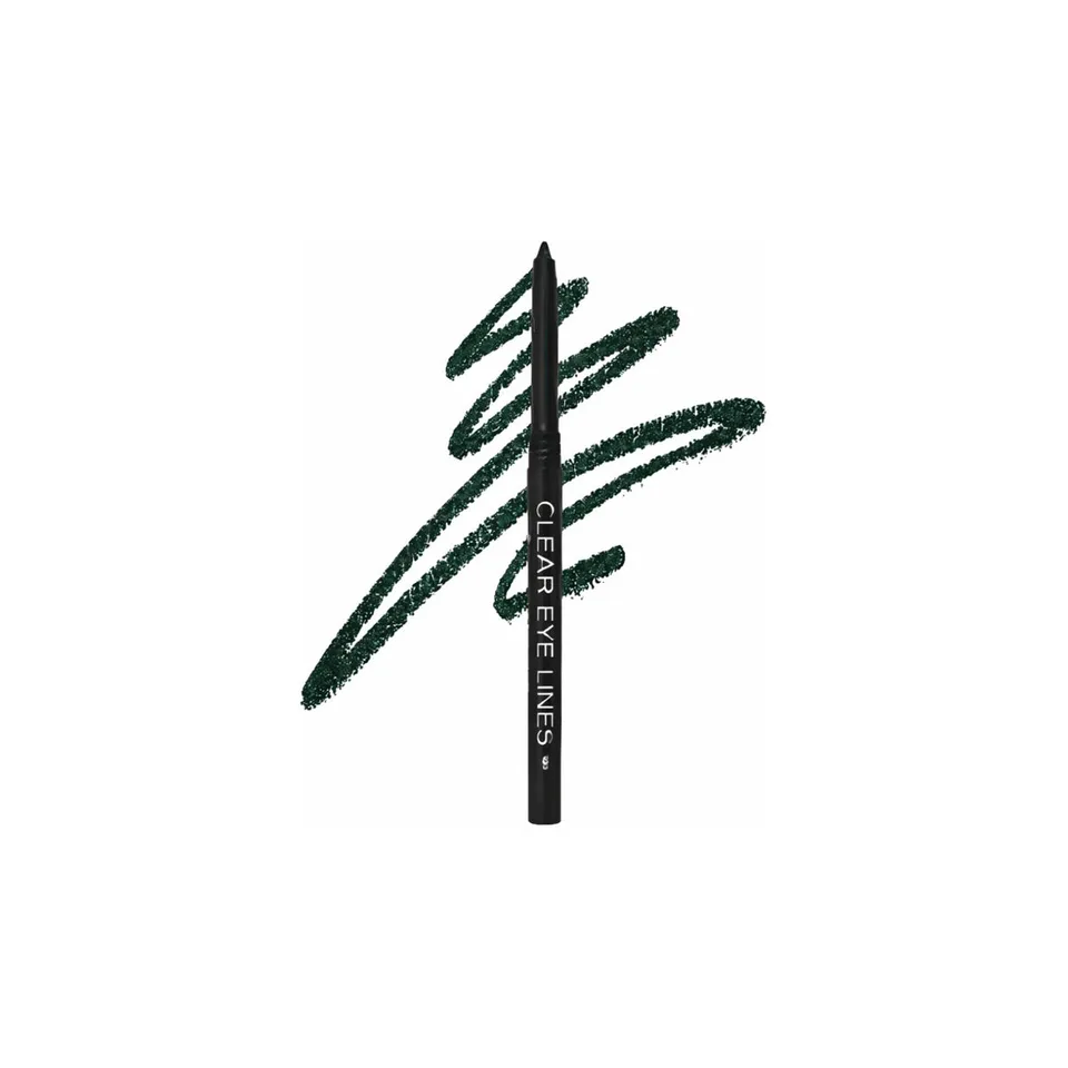 Parisa Cosmetics Гелевий автоматичний олівець для очей Graphic Eyeliner №107 Темно - зелений