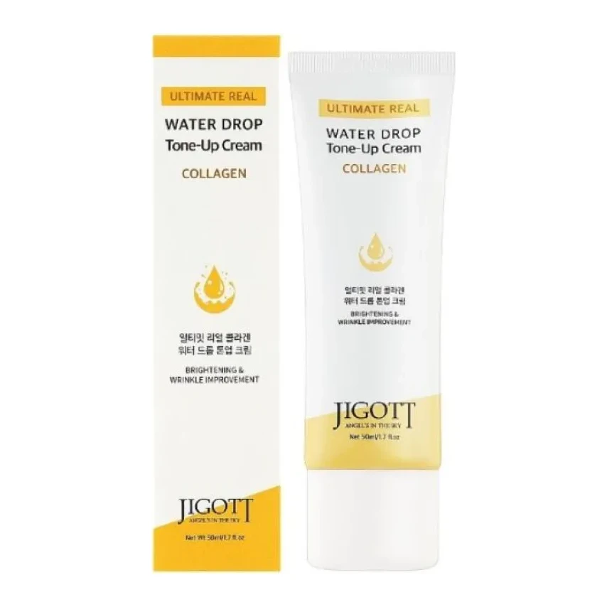 Jigott Ultimate Real Collagen Water Drop Tone Up Cream 50m 50 мл
