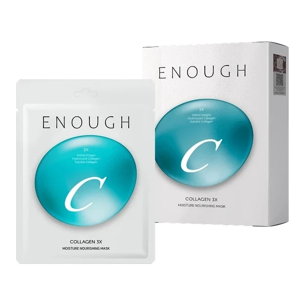 Enough Тканинна маска для обличчя Enough Collagen Moisture nourishing Sheet Mask