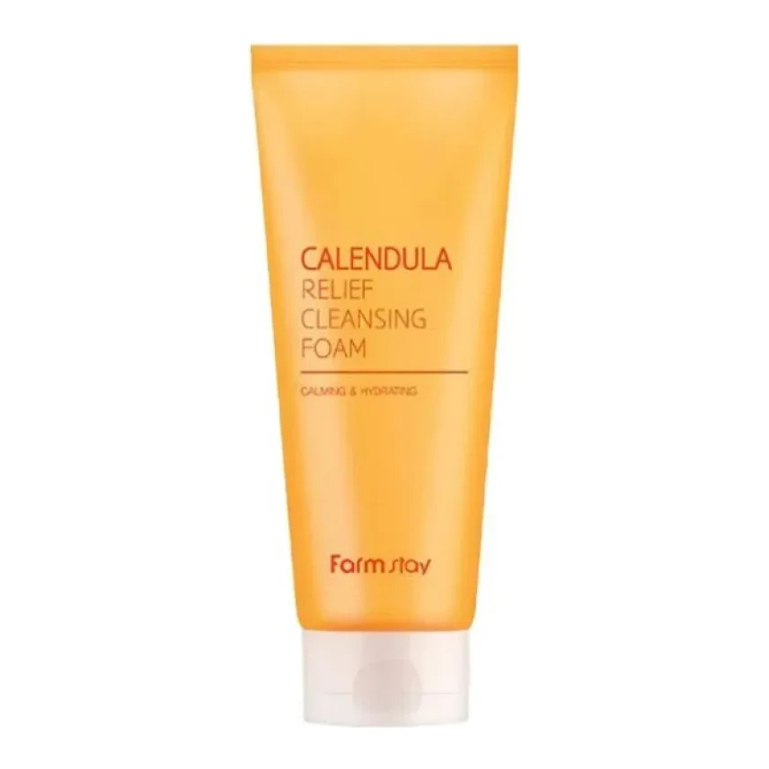 FarmStay Calendula Relief Cleansing Foam 180 мл