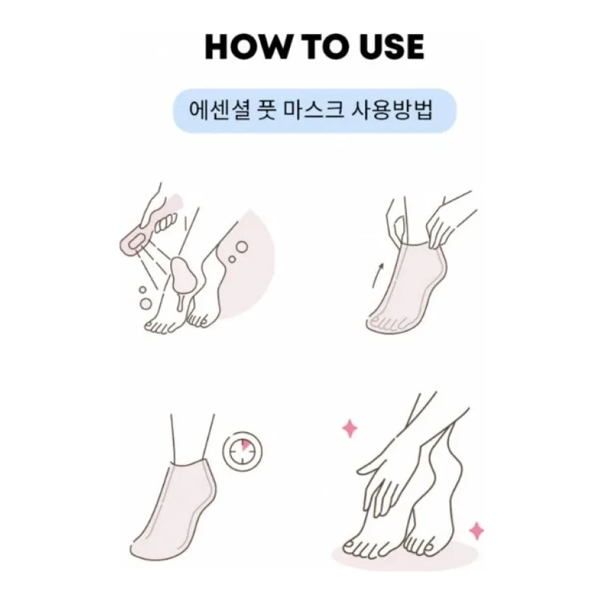 FarmStay Essential Foot Mask 1 28 г