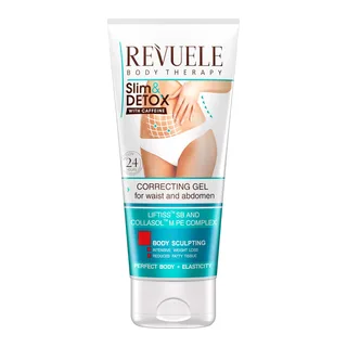 REVUELE Гель SLIM&DETOX  для талії та живота з кофеїном, 200 мл