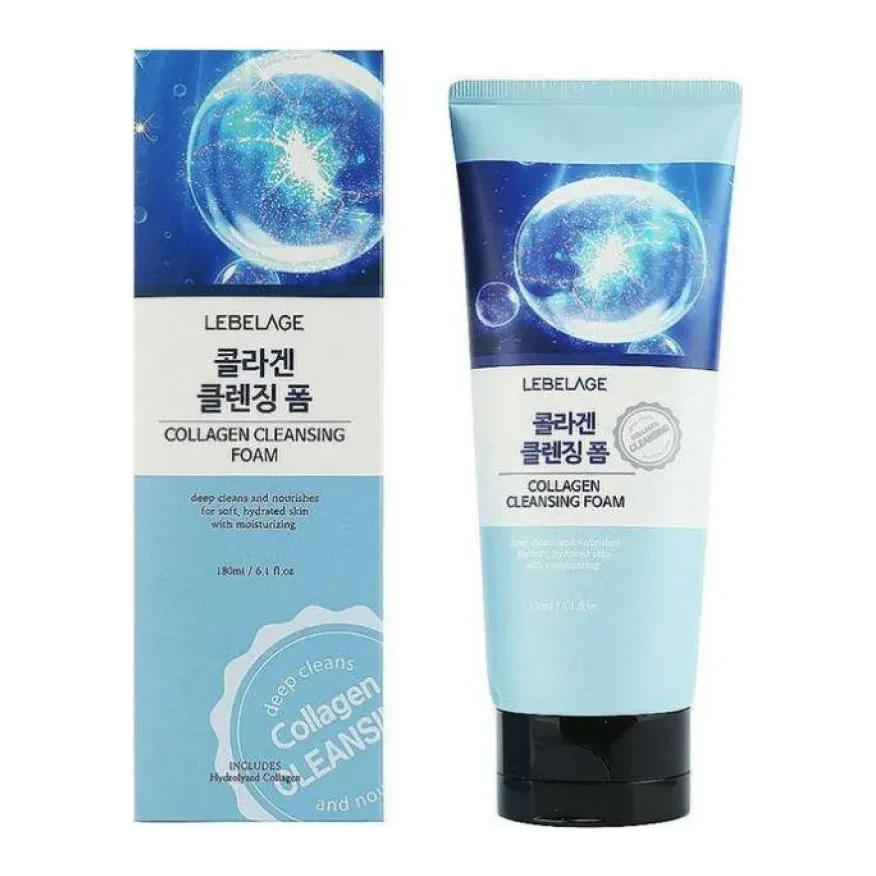 LEBELAGE Collagen Regeneration Cleansing Foam 180 мл