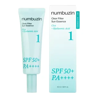 Numbuzin No.1 Clear Filter Sun SPF50+ PA++++ 50 мл