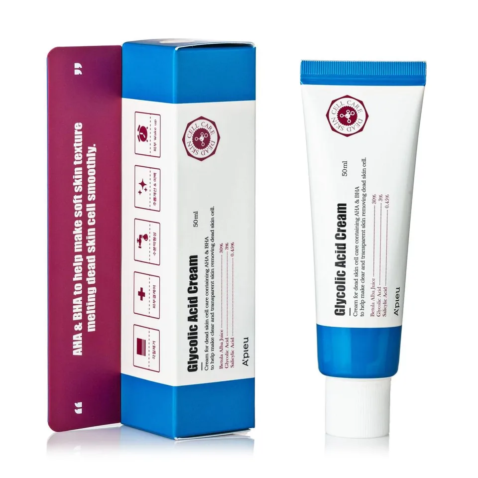 A PIEU Зволожуючий крем З АНА І ВНА Кислотами A"pieu Glycolic Acid Cream
