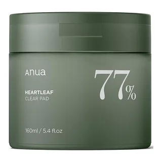 ANUA Тонер-пади для обличчя ANUA Heartleaf 77% Toner Clear Pad 160ml, 70шт