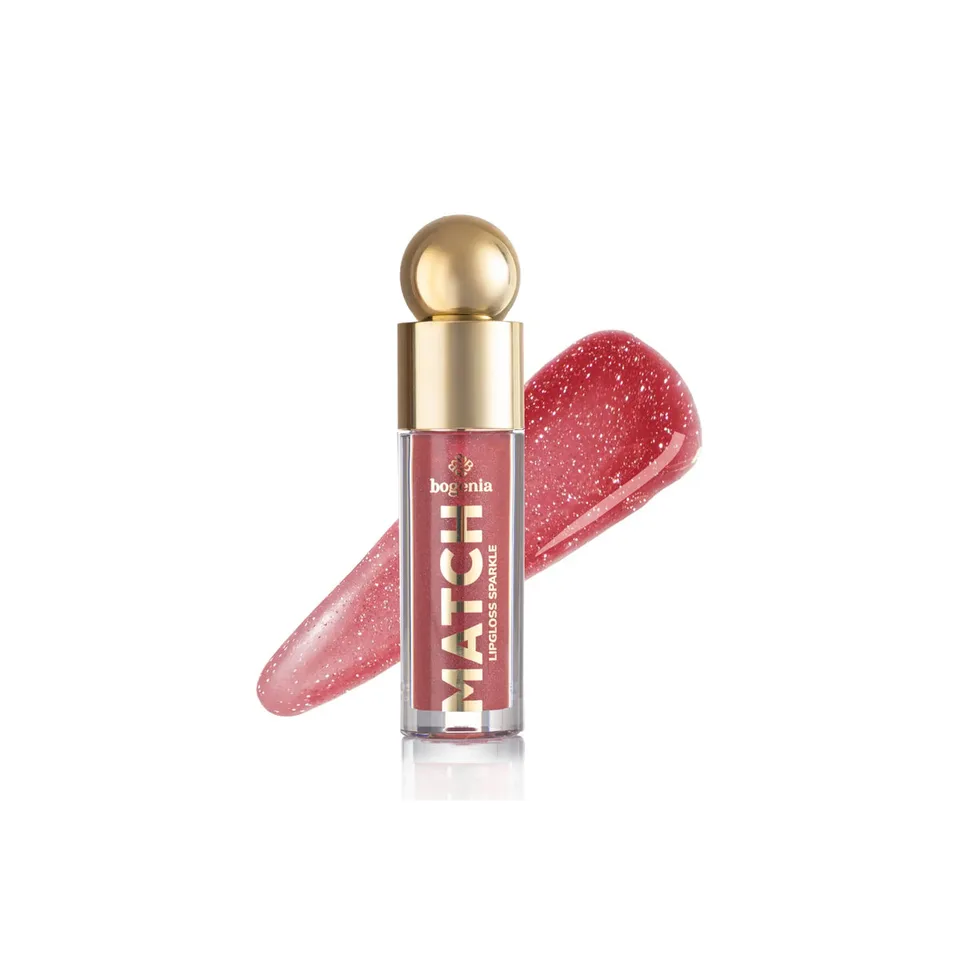 Bogenia Блиск для губ Match Lipgloss Sparkle №9 Rosy Glow