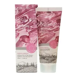 3W CLINIC HYALURONIC CLEANSING FOAM 100 мл