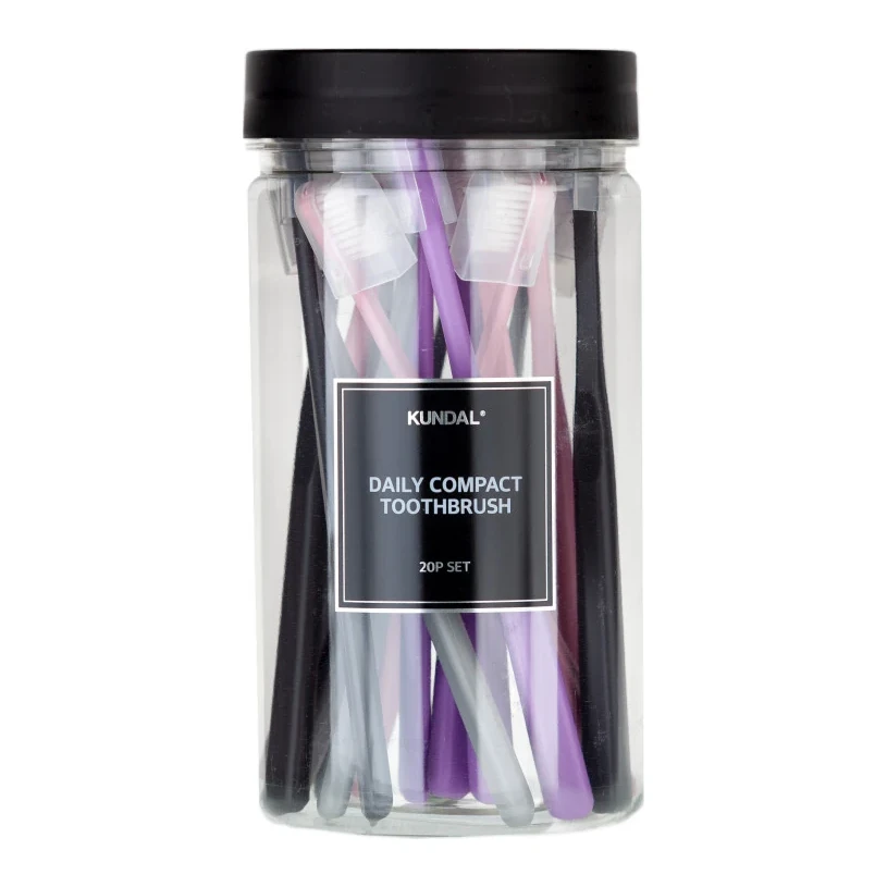 Kundal Зубна щітка Kundal Daily Protector Compact Toothbrush (туба 20шт) 20 шт.