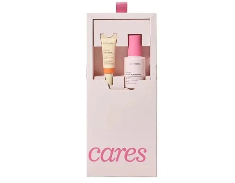 WhoCares Who Cares (Gentle Peel Lactic Acid Serum 30ml + Bifida Barrier Sun Cream 10ml) (термін до 07.2026р) 30 мл