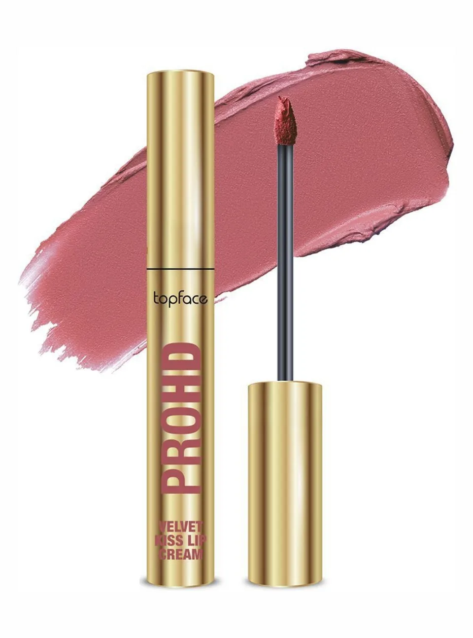Topface Рідка матова помада PROHD Velvet Kiss Lip Cream №8 Soft Whisper
