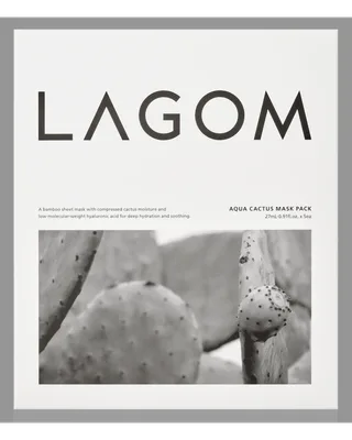 LAGOM Тканинна маска Lagom aqua cactus mask