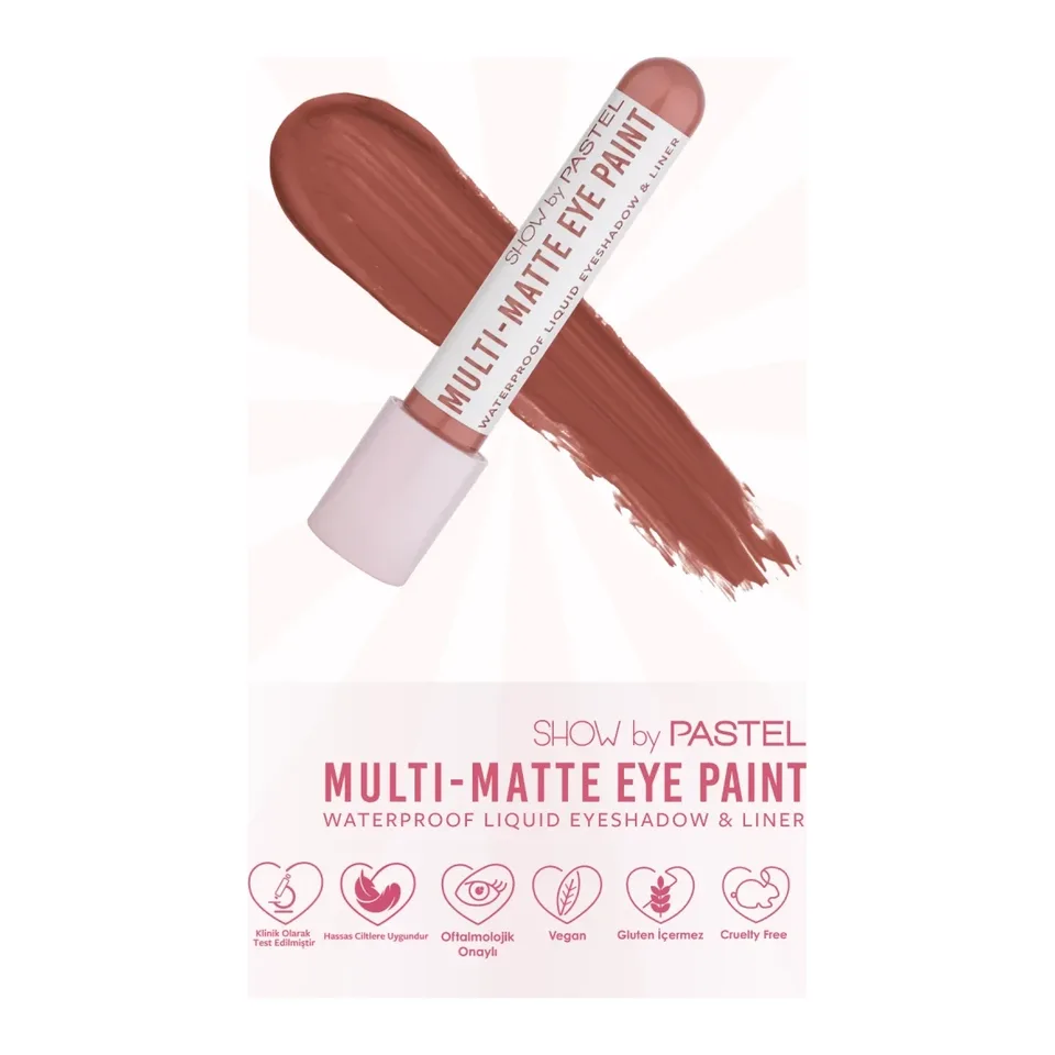 PASTEL Тіні-лайнер рідкі водостійкі для очей  SHOW BY PASTEL MULTI-MATTE тон 83