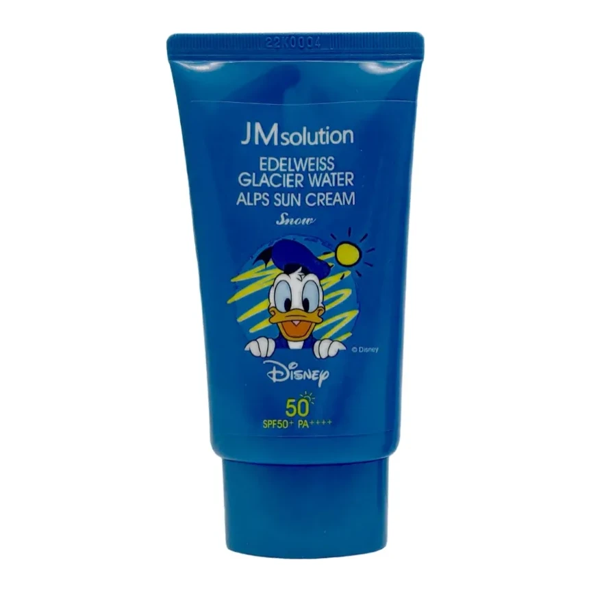 JM Solution Edelweiss Glacier Water Alps Sunscreen Snow x Disney Donald Duck 50 мл