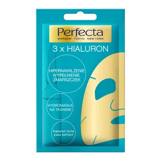 Perfecta Зволожуюча тканинна маска для обличчя PERFECTA 3xHyaluron Hydro Sheet Face Mask Hyper Moisturising 20ml