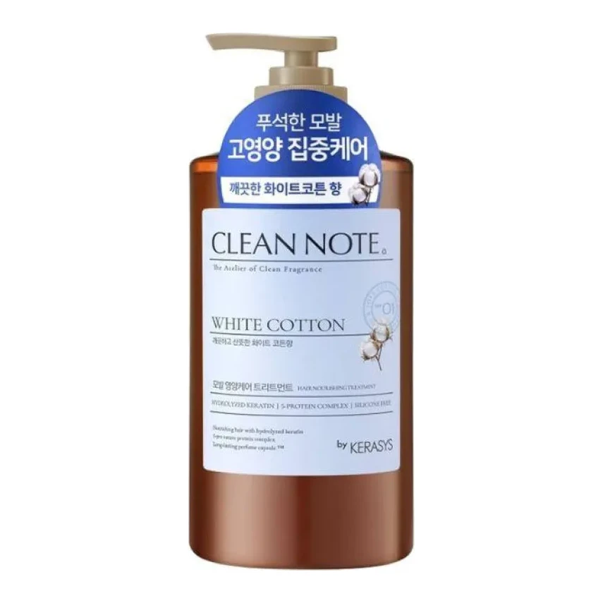 KERASYS Perfume Treatment Clean Note White Cotton 800 мл