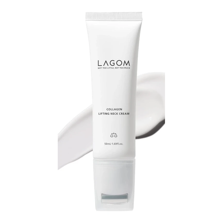 LAGOM Collagen Anti-Wrinkle Neck Cream 50 мл