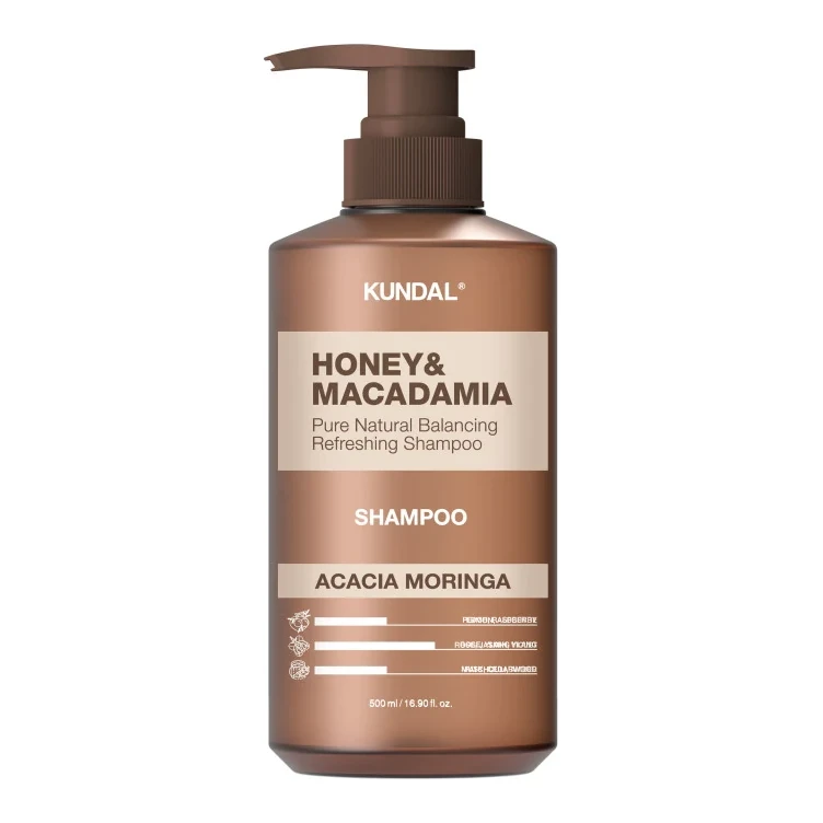 Kundal Шампунь відновлюючий "Акація & Морінга"Kundal Honey & Macadamia Nature Shampoo Acacia Moringa 500 мл