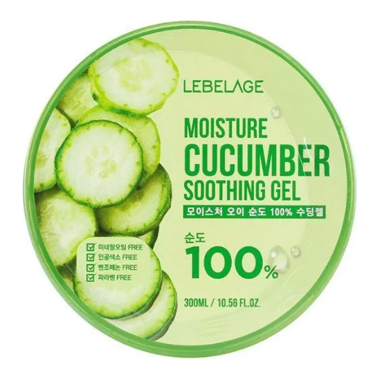 LEBELAGE Moisture Cucumber 100% Soothing Gel 300 мл