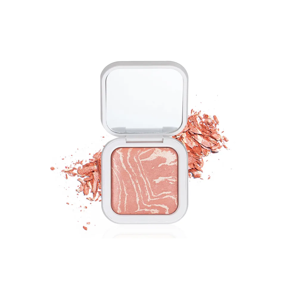 Bogenia Запечені рум'яна MATCH Radiant Baked Blush №2 Marble Rose
