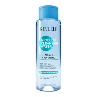 REVUELE Вода міцелярна очищуюча  ВСЕ-В-1 HYDRATING, 400 мл