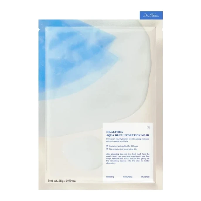 DR.ALTHEA Маска для обличчя тканинна зволожуюча Dr.Althea Aqua Blue Hydration Mask, 1 шт х 28 гр 1 шт.