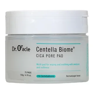 DR. ORACLE Centella Biome Cica Pore Pad 75 шт