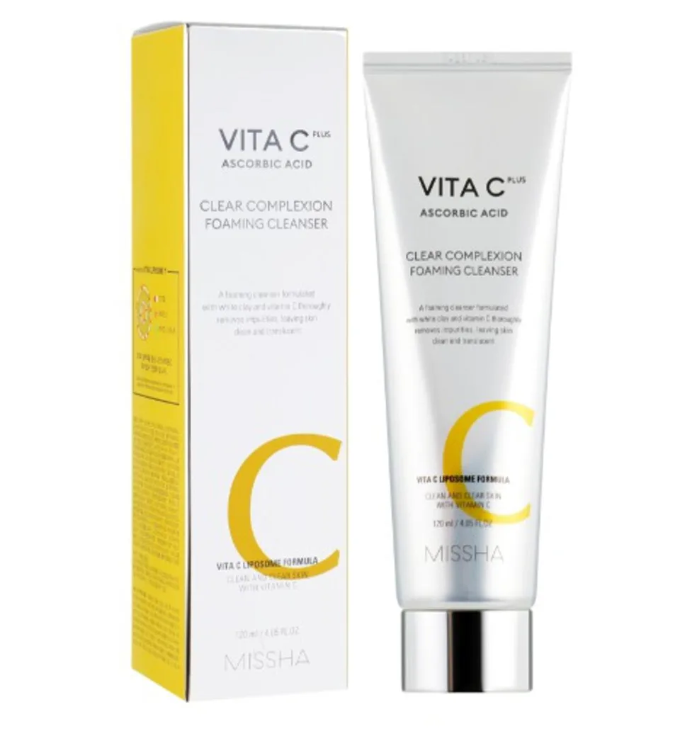 Missha Vita C Plus Clear Complexion Foaming Cleanser 120 мл