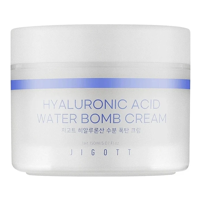Jigott Крем для обличчя з гіалуроновою кислотою Jigott Hyaluronic Acid Water bomb Cream 150ьд