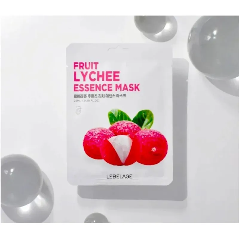 LEBELAGE Fruit Lychee Essence Mask 25 мл