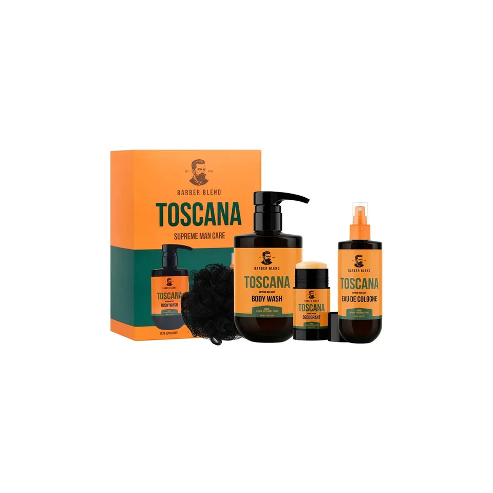 Barber Blend Подарунковий набір для чоловіків Toscana