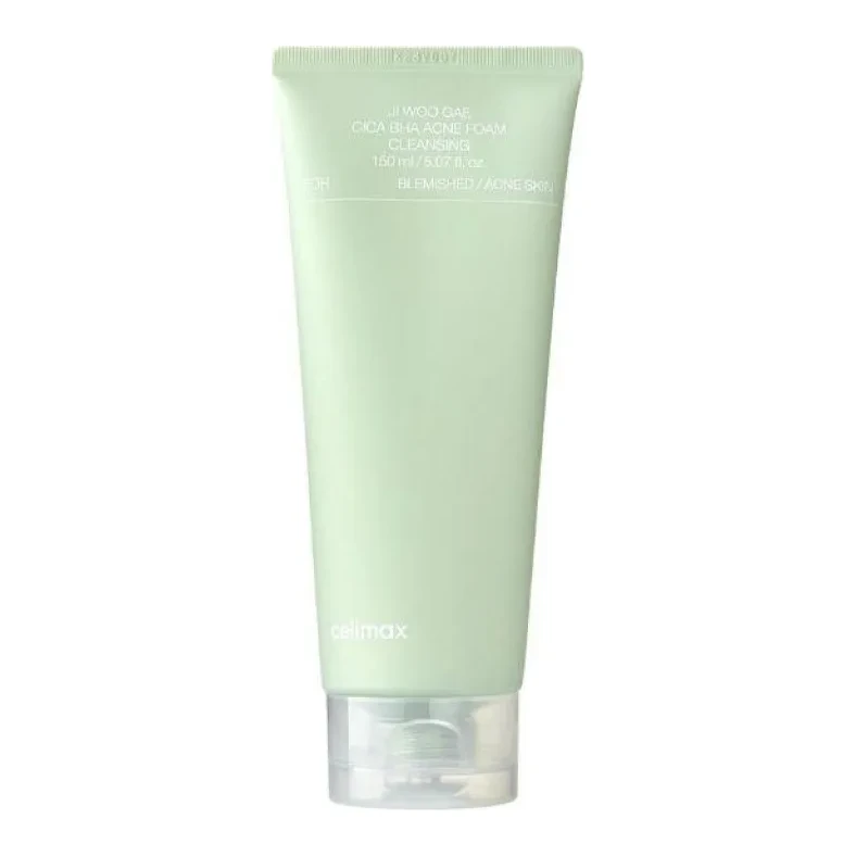 CELIMAX Ji Woo Gae Cica BHA Acne Foam Cleansing 150 мл