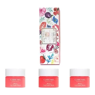 CARENEL berry lip night pack 3set
