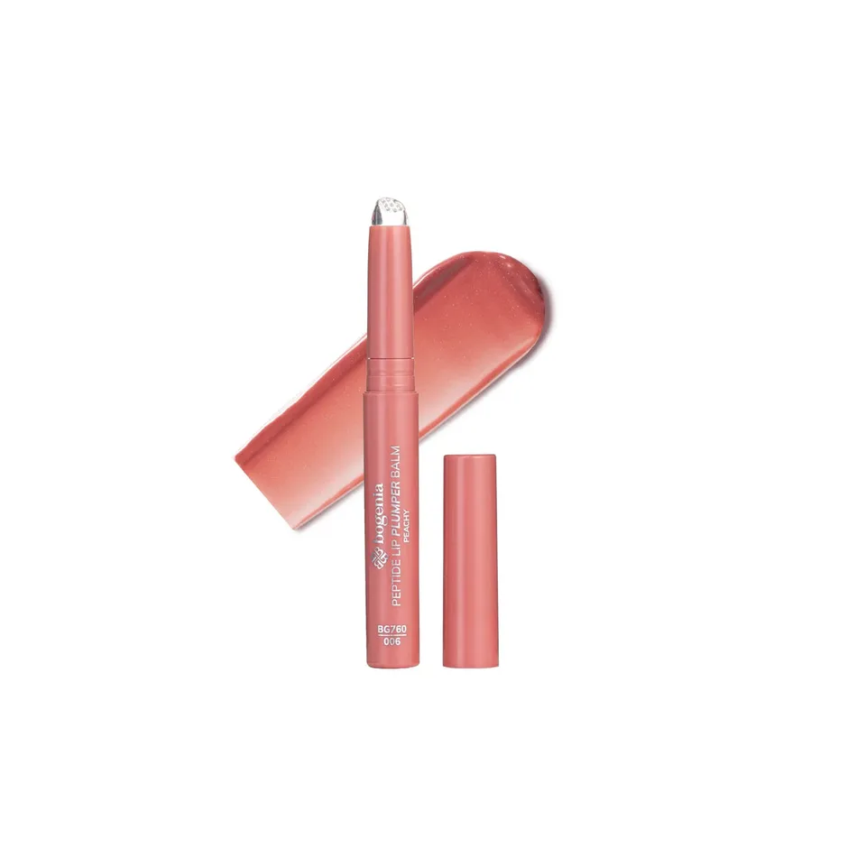 Bogenia Помада для губ Peptide Lip Plumper Balm Mauve №6 Peachy