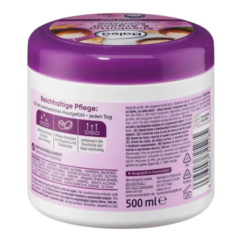 BALEA Sheabutter & Arganol 500 мл