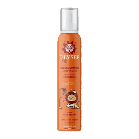 O'lysee Whipped Shower Foam Peach Apricot