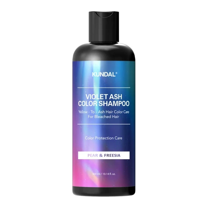 Kundal Violet Ash Color Shampoo Pear & Freesia 300 мл