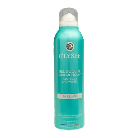 O'lysee Extra Foaming Shower Gel The Blanc