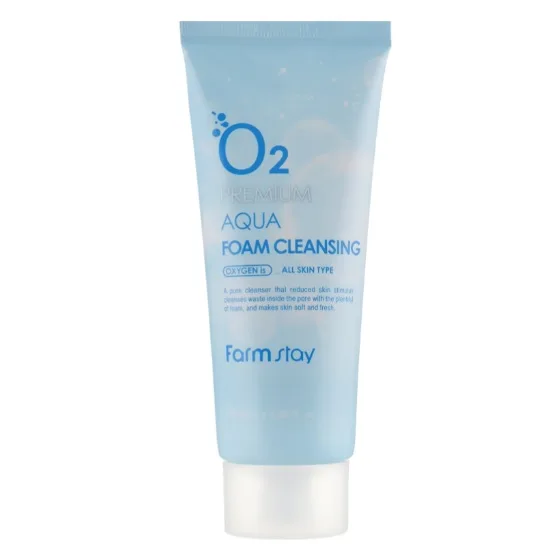 FarmStay O2 Premium Aqua Foam Cleansing 100 мл