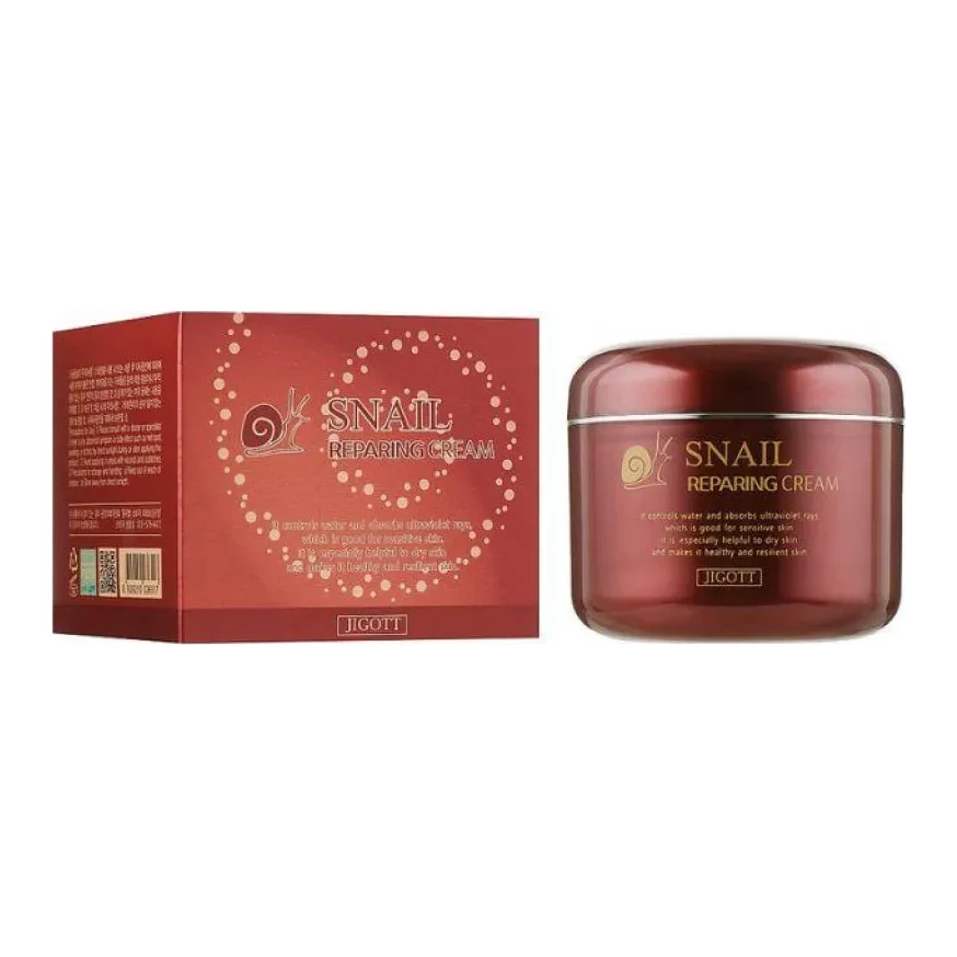Jigott SNAIL REPARING CREAM 100 мл