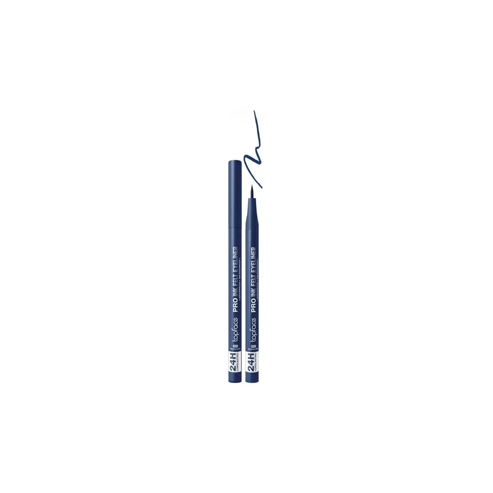 Topface Підводка-фломастер для очей Pro Ink Felt Eyeliner №04 Alpine Green