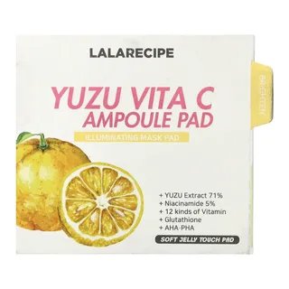 LaLa Recipe Lalarecipe Yuzu Vita C Ampoule Pad 2 шт