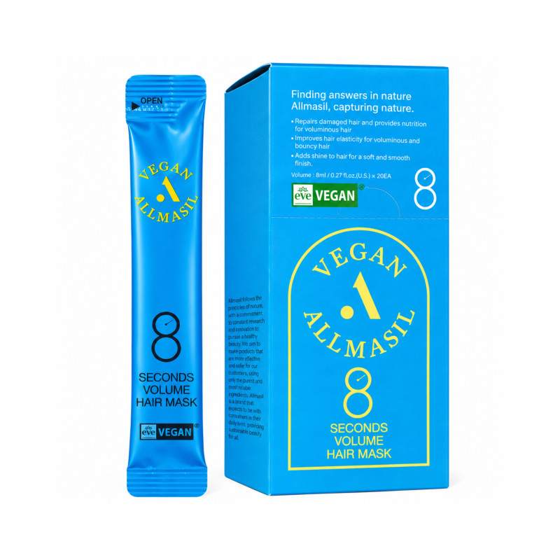 Masil Allmasil 8 Seconds Volume Hair Mask Stick Pouch 8ml*20ea 8 мл