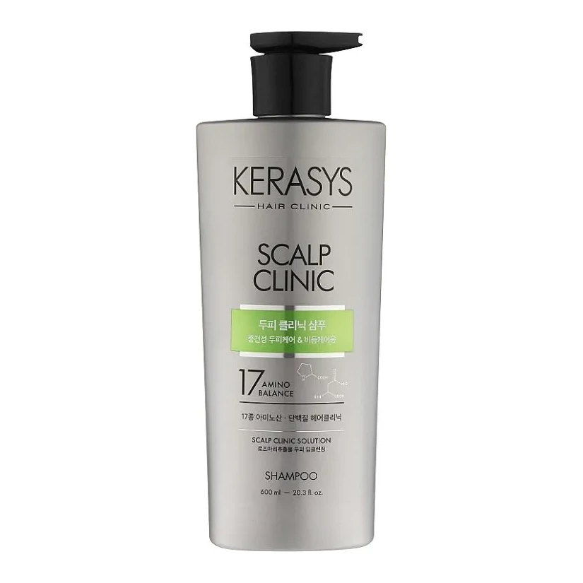 KERASYS Scalp Clinic Plus Shampoo 600 мл